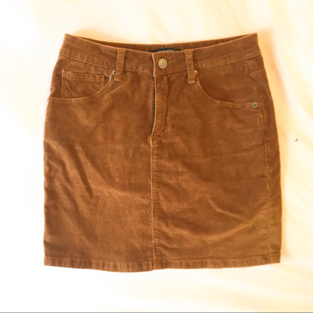 Brandy Melville velvet mini skirt